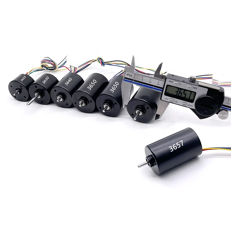 12v 24v Mini DC Generator Micro Small BLDC Motor 36mm High Speed Electric Brushless Motor