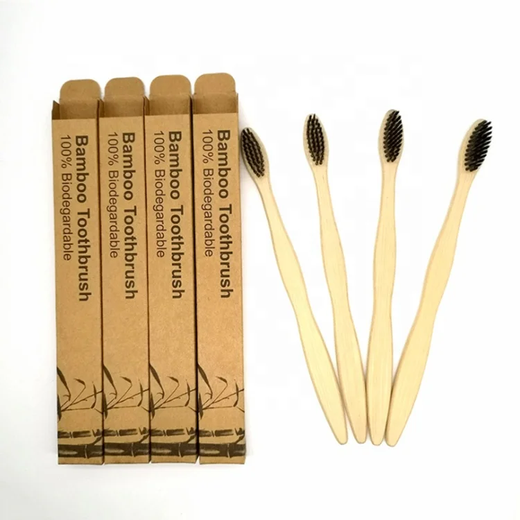 biodegradable feature bamboo toothbrush |wooden bamboo