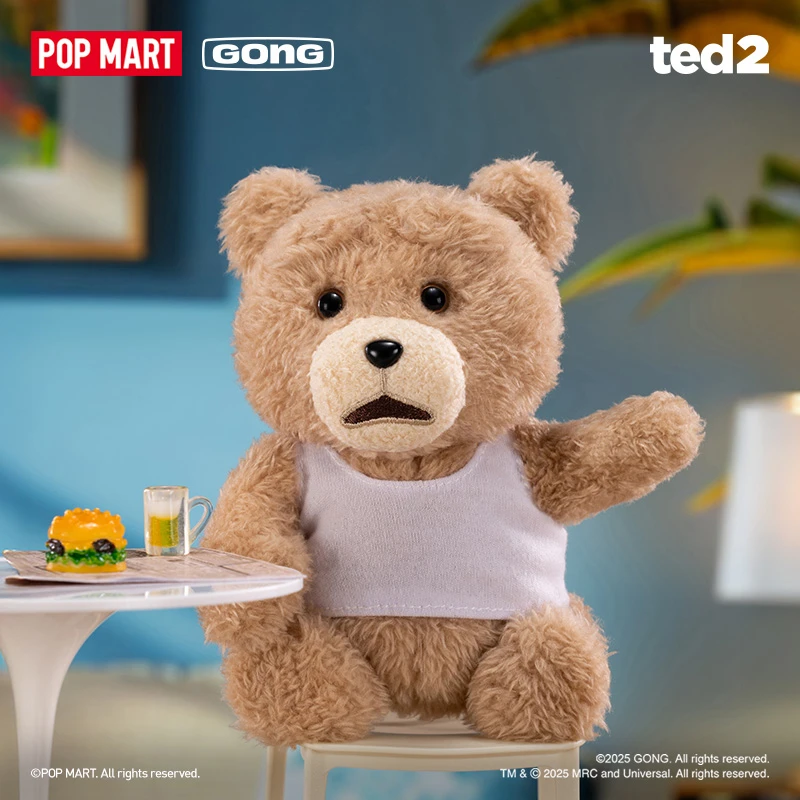 Pop Mart Ted2 Bear Series - Mystery Blind Box Plush Toys