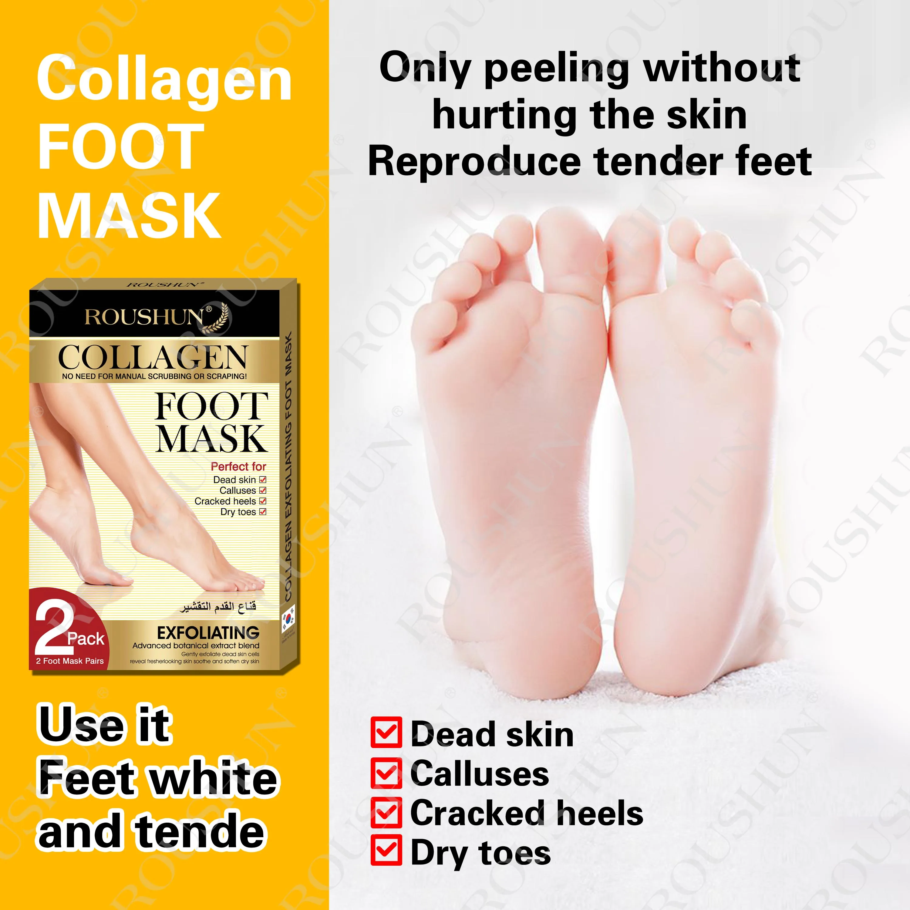 collagen foot mask