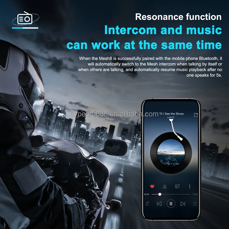 product tiypeor ejeas 8 riders ms8 mesh group motorcycle helmet mesh group intercom off road intercommunicator-9