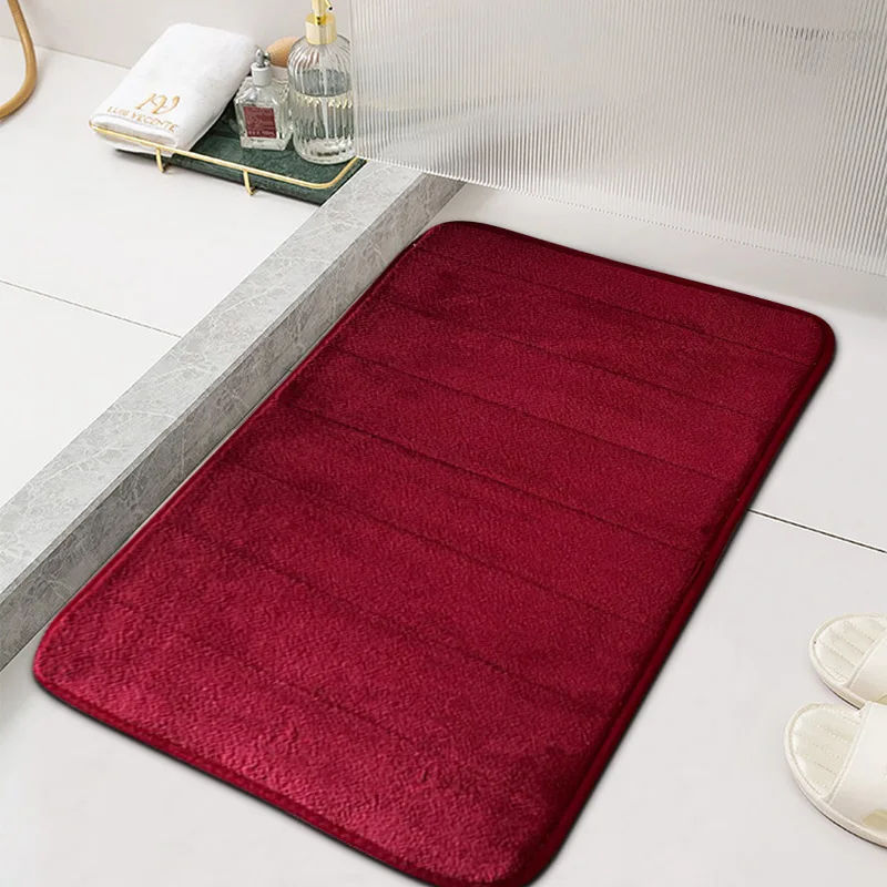 Wholesale Household Nonslip Bathroom Doorway Foot Mat Comfortable Soft