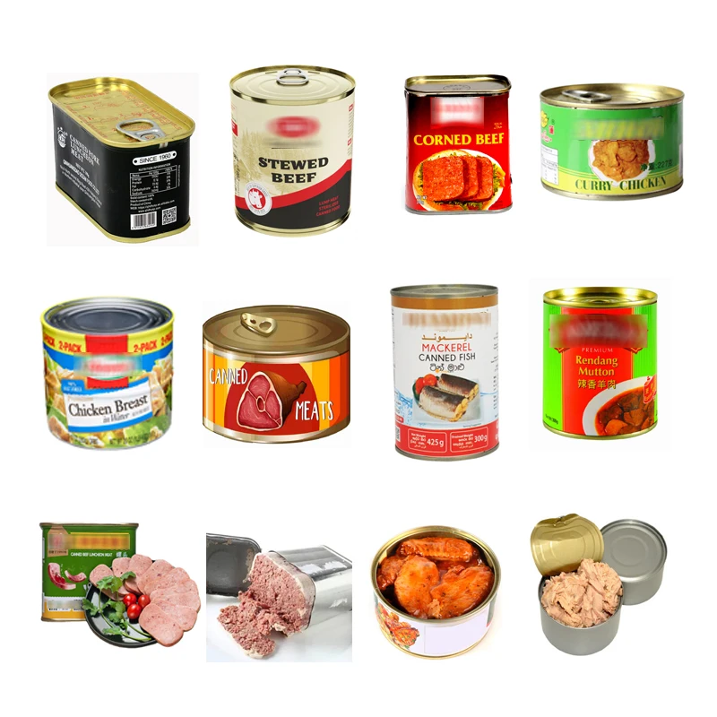 Canned products