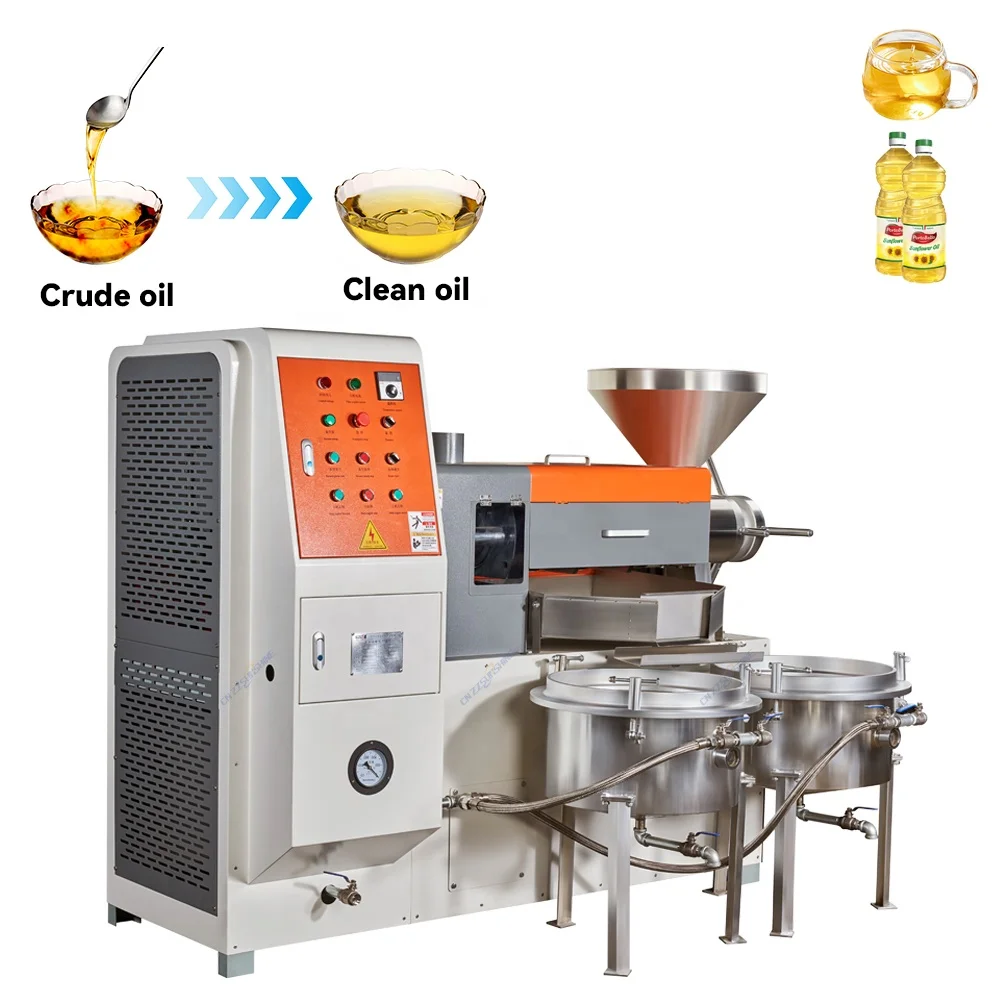 Hydraulic Sesame Oil Press Machine/Sunflower Coconut Oil Expeller /Vegetable Edible Rapeseed Peanut Oil Mill