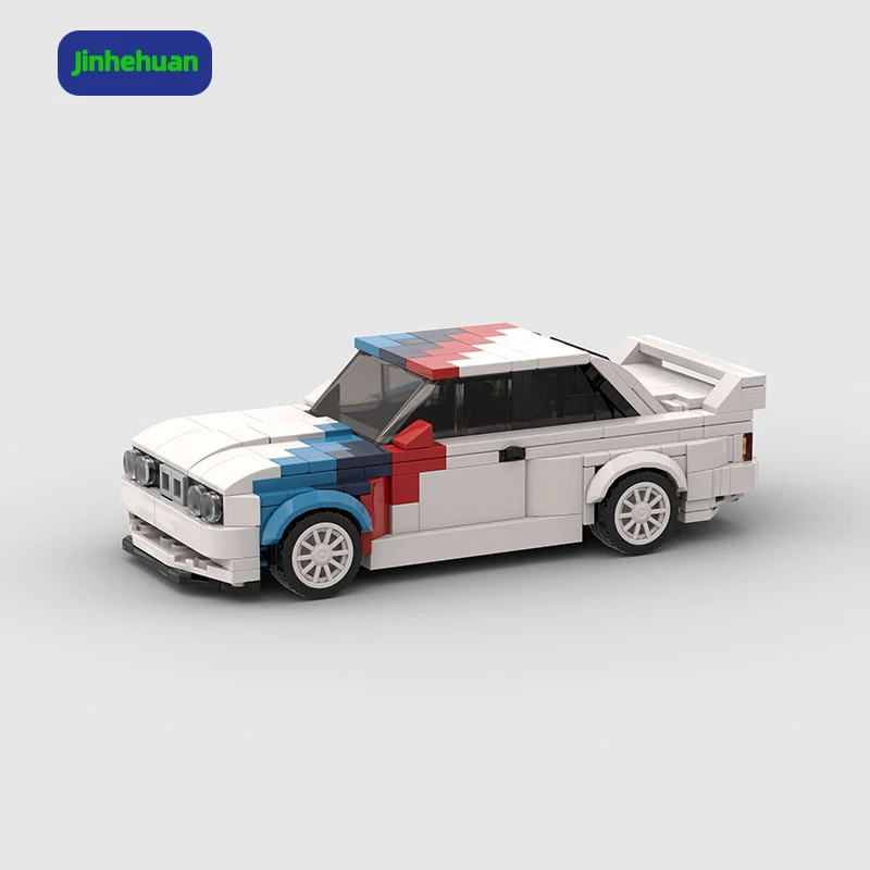 Berline de Course Rétro — Blanc