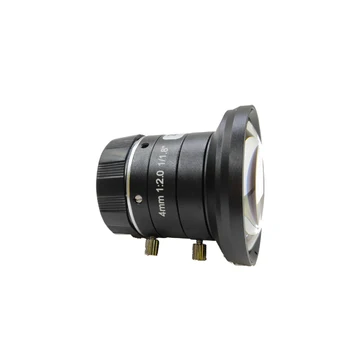 1/1.8インチ工業用カメラレンズ4mm固定焦点距離非球面レンズOEM