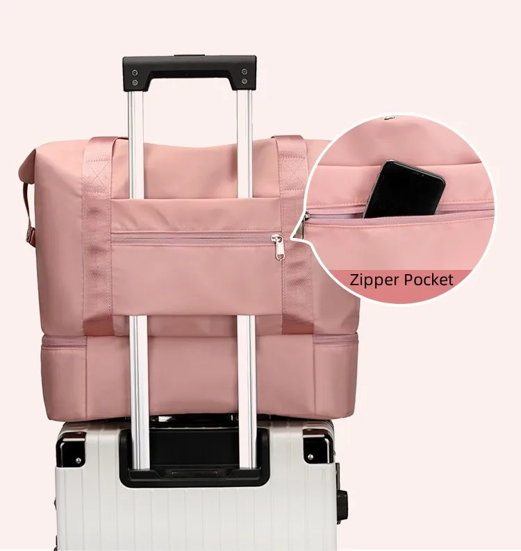 Custom Waterproof Sports Bag Fitness Training Wet Dry Travel Gym Bag