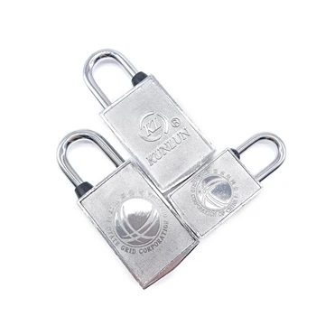 Stainless Steel Pin Tumbler Padlock, 1-1/2 inch Wide Body, Long Shackle,