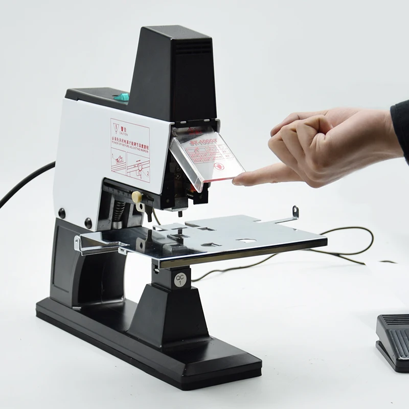 Factory Book Binding Stapler Machine ST-1000T Office Metal Book Binding Electric Paper Stapler
