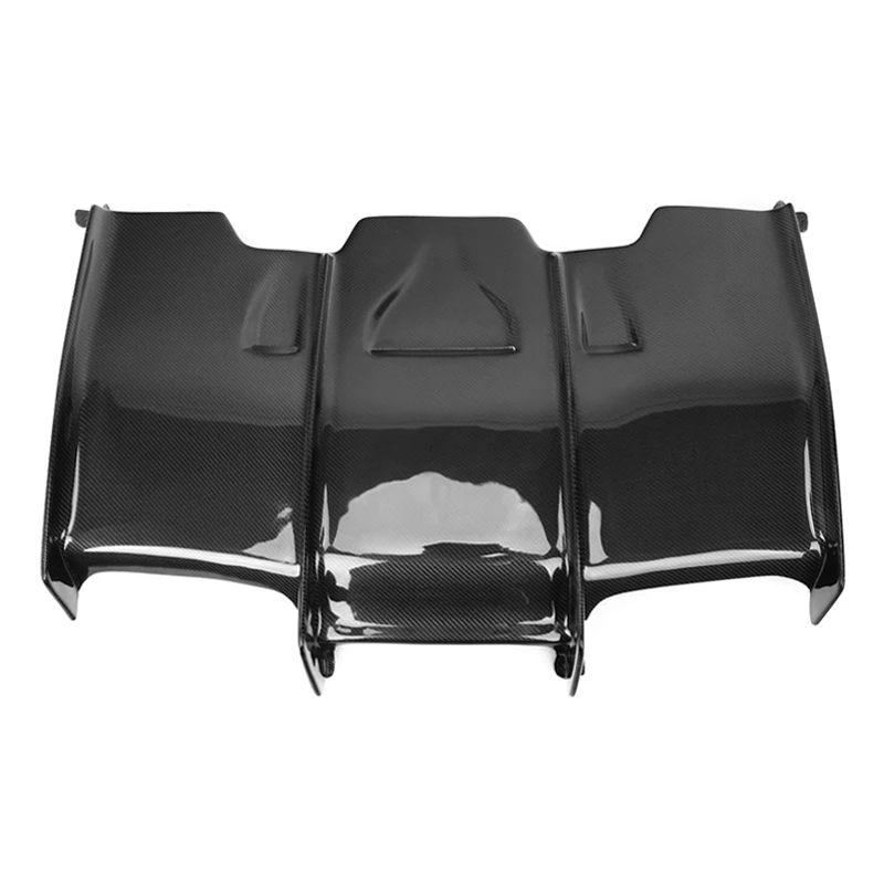 F82 M4 4PCS PSM Style Rear Bumper Protector Lip for BMW F80 F82 M3 M4 Carbon Fibre Rear Diffuser Tray Wit Side Splitter 2014 up