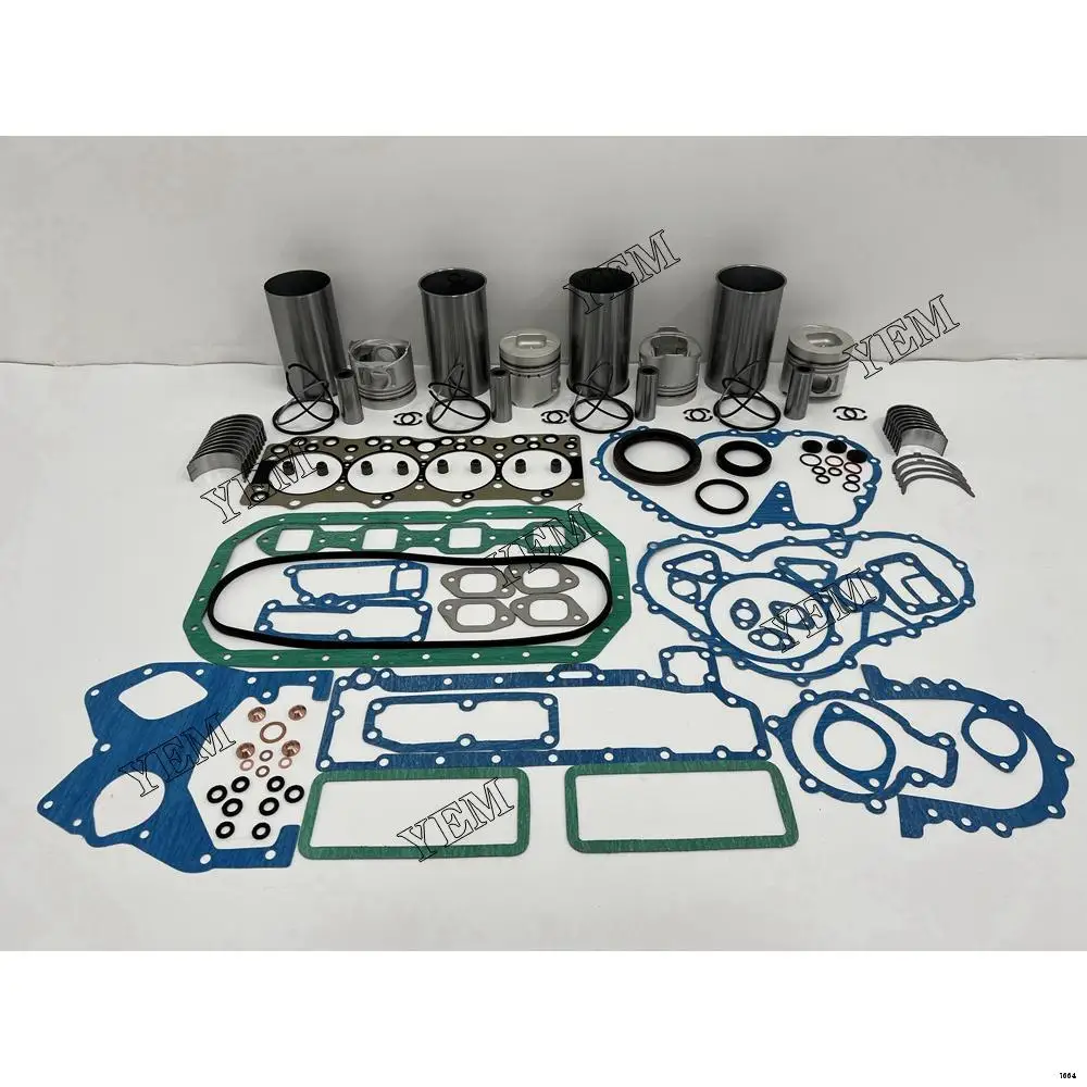 4BE1 Repair Kit With Bearings Piston Rings Liner Cylinder Gaskets for Isuzu