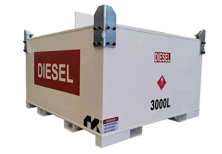 3000 Liter Diesel Storage Tank Chemical Storage Equipment for Safe Storage of Chemicals manufacture