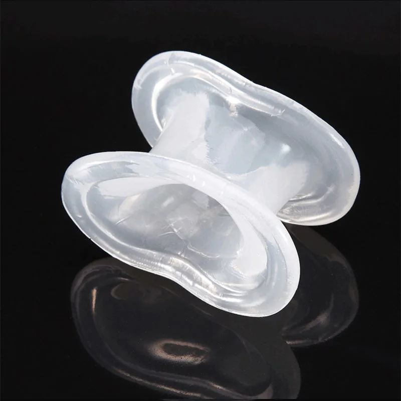 Free Custom Box - Silicone Penis Ring Sleeve Scrotum Stretcher Delay Ejaculation Rings Male Chastity Device Adult Products Toy