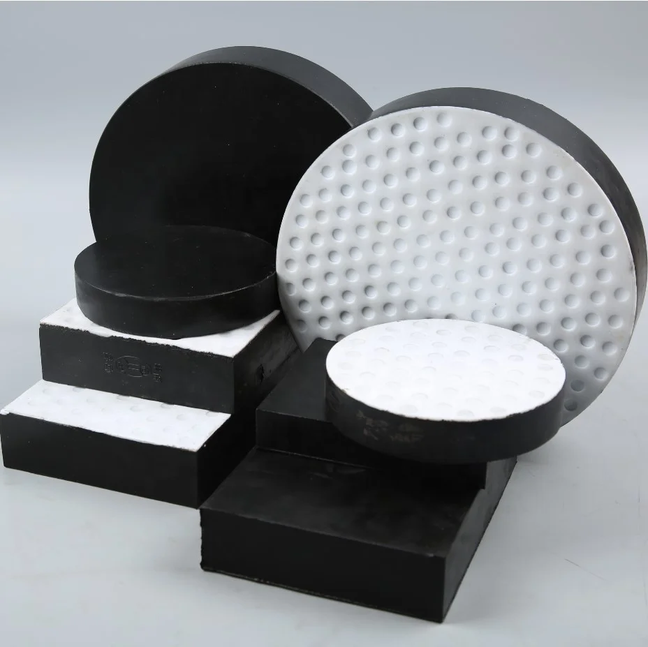Type D Elastomeric Bearing Pad with PTFE Slide for Bridge Natural Rubber and Neoprene Bridge Bearings