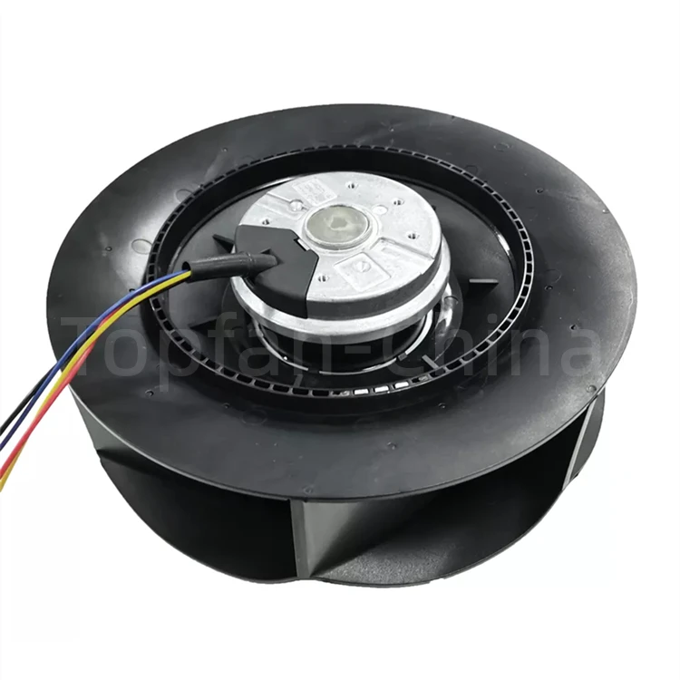 225mm Industrial High Temperature Resistant Impeller External Motor Centrifugal Blower Fan