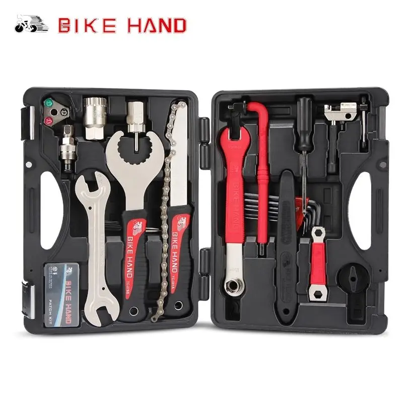 BIKEHAND Bicycle 18 in 1 Toolbox Professional Maintenance Service Tool Kit mtb road Bike Multi-function Repair Tools