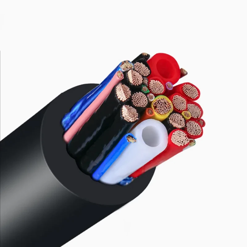 New Energy Vehicle High Voltage Cable Evr Battery Connection Cable 0.5/1.0/1.5/2.5/4/6 Square Charging Cable