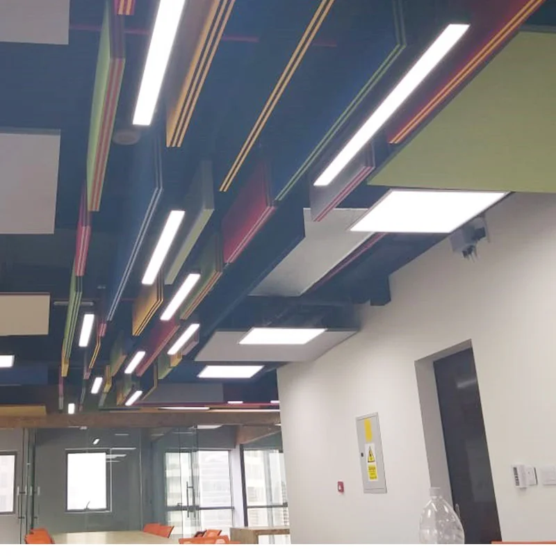 
100% pet переработанный ПЭТ Войлок 2x4 потолочная плитка 100 полиэстер устойчивые к влаге хлопковые панели 