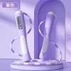 Purple bamboo-shaped model [Single-button reset counter]