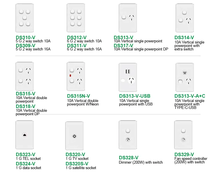 IGOTO Wall Switches - Wholesale Price Australia Electric Socket Light ...