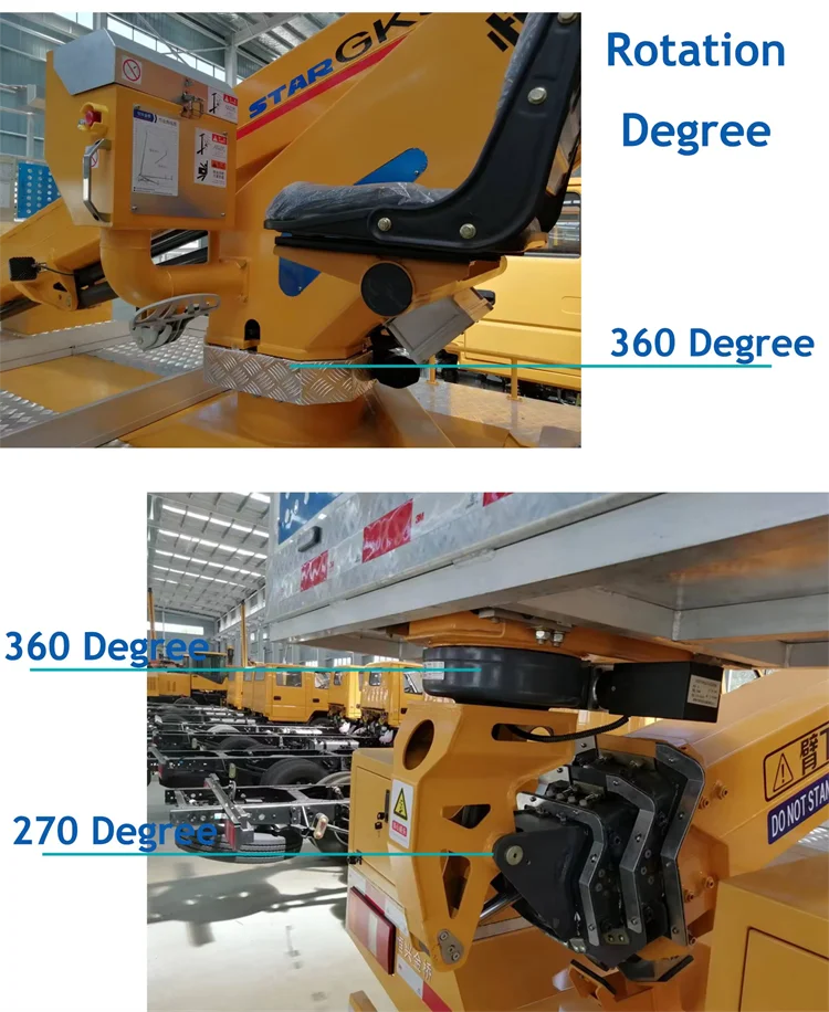 Foton Aumark 22m 4x2 Telescopic Boom Aerial Working Platform Truck High-Altitude Operation Vehicle for Sale 5