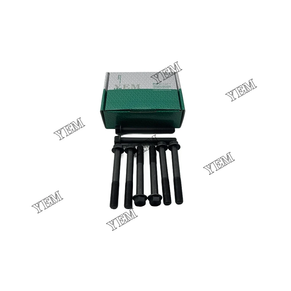 4D34 Construction Machinery Cylinder Head Bolt Set for Mitsubishi Engine Part