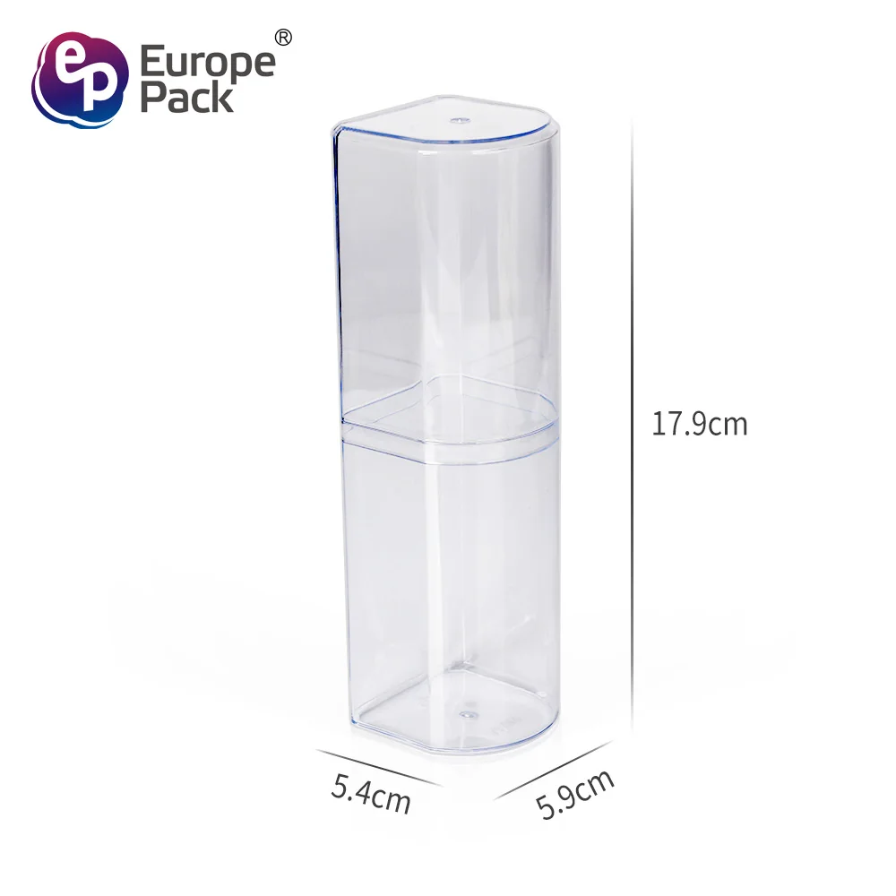 Hard Plastic Biscuit Mousse Cup Tiramisu Dessert Pudding Packaging box