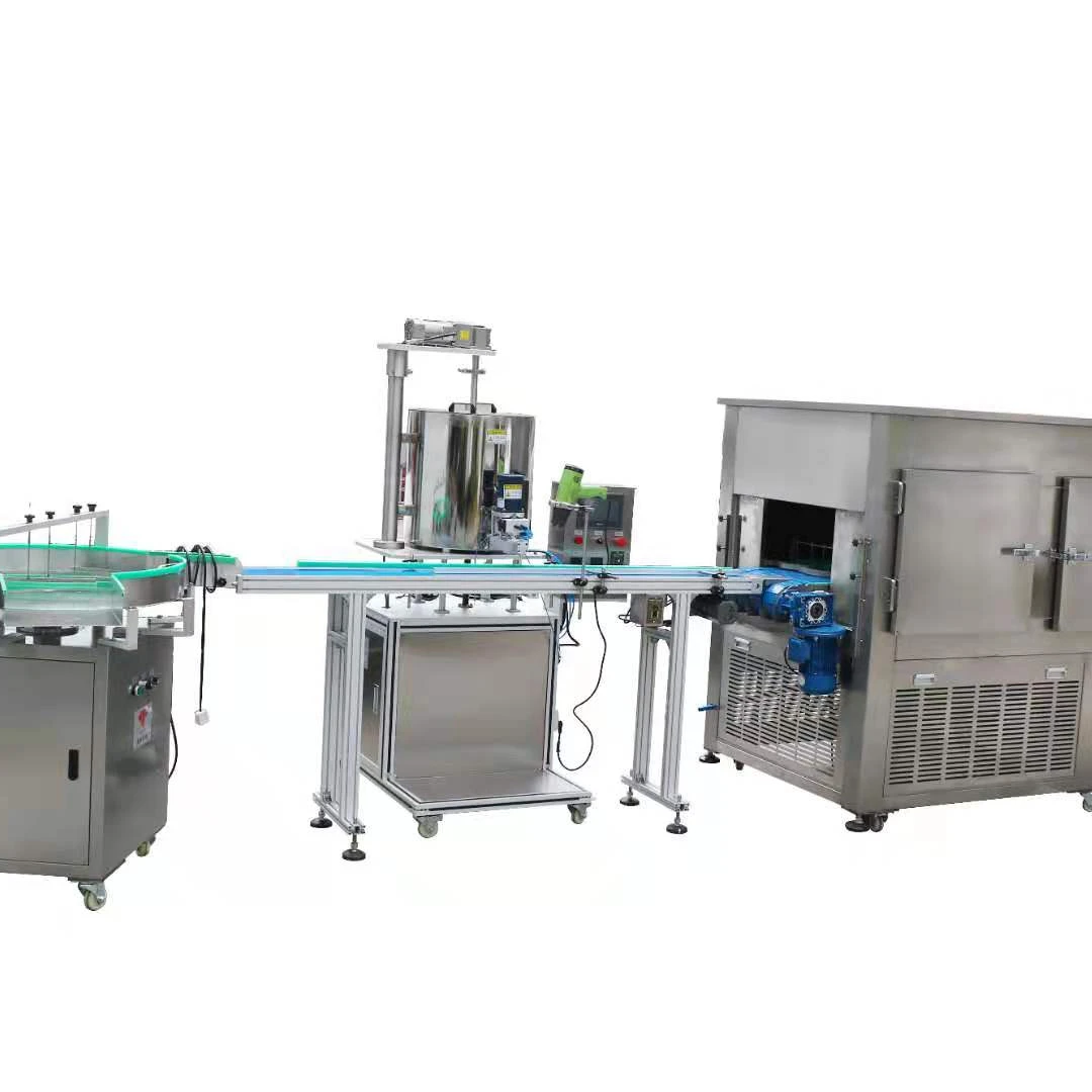 YD-70-B Efficient production line of paste and liquid Suitable for all filling products such as lipstick, eye shadow, blush, etc