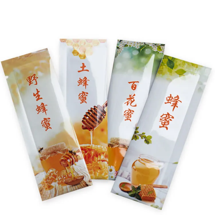 Custom Print Empty Honey Stick Sachet with Print 12g7g Honey Sachet Paclatis Bag