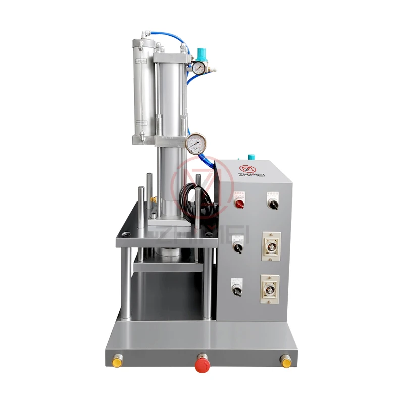 Cosmetic Powder Press Machine Eye Shadow Pressing Machine Provided Hydraulic System Booster Cylinder laboratory grinder mill