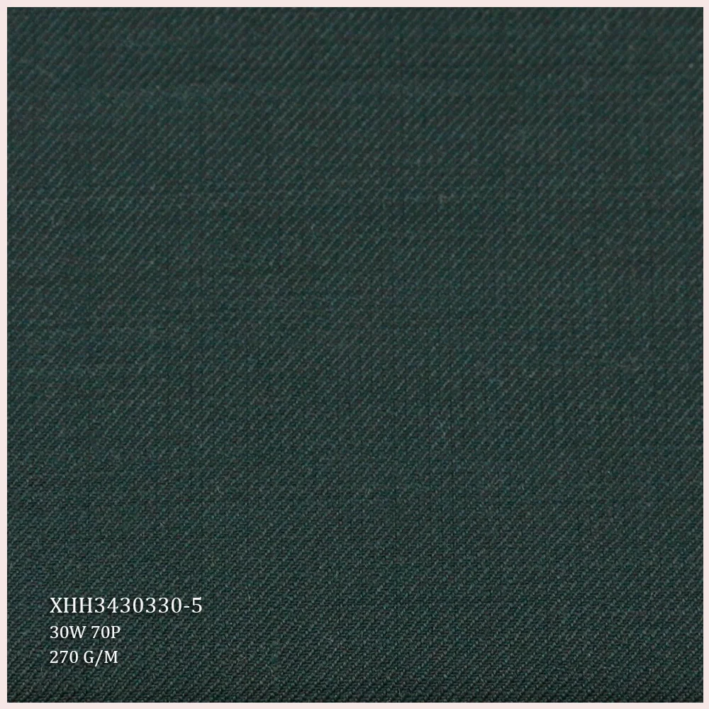 Shop Our Super Fine Classic Italian Suit Fabric - 30W 70P