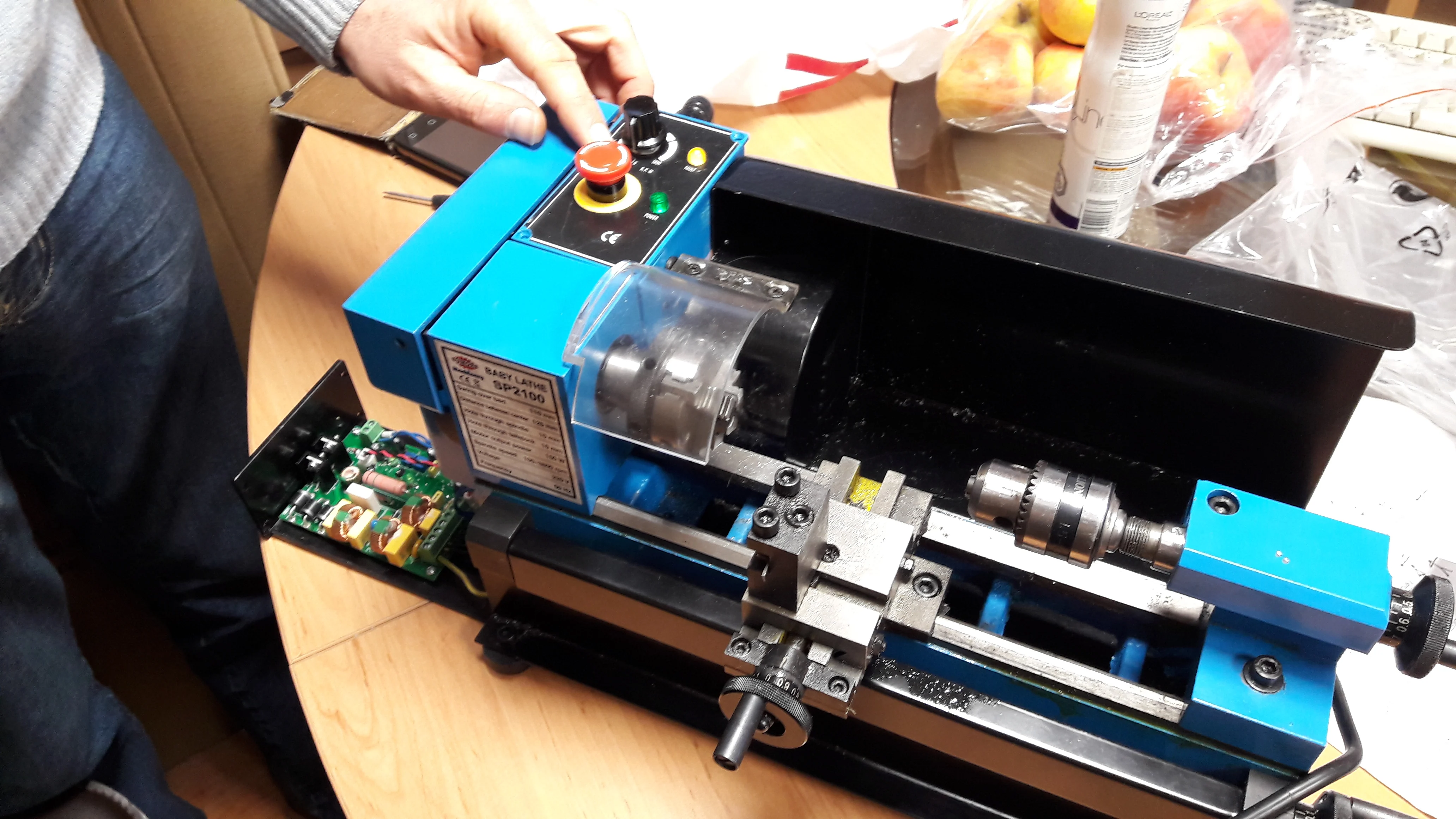 YP Shanghai Factory Smallest Diy Mini Lathe SIEG C0 Mini Torno