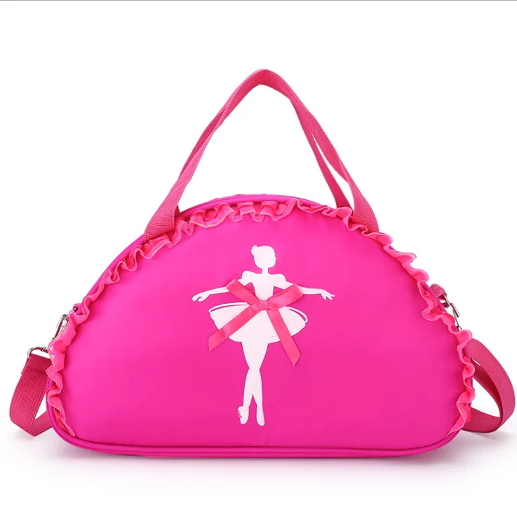 Custom Logo Printed Ballet Polyester Ballet Dance Bag