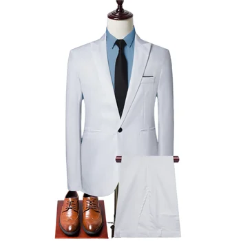 High Quality Three-Piece Men's Wedding Suit Sets Wholesale Men Suits Business Suits Top Men's Clothing