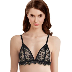 Women Beautiful Triangle Cup Comfortable Side Than Adjustable Back Hooks Bras