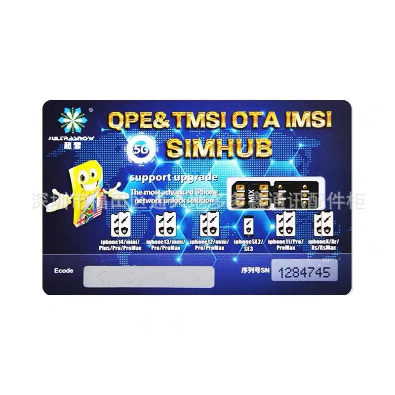 Heicard V2.0 Sim Turbo Unlock Chip Card For Iphone 6 14 Pro Max Ios 16