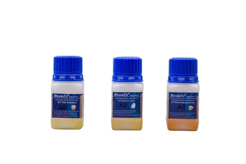 For Marking Printing Coloring Liquid For Zirconia Blocks With 16 Shade