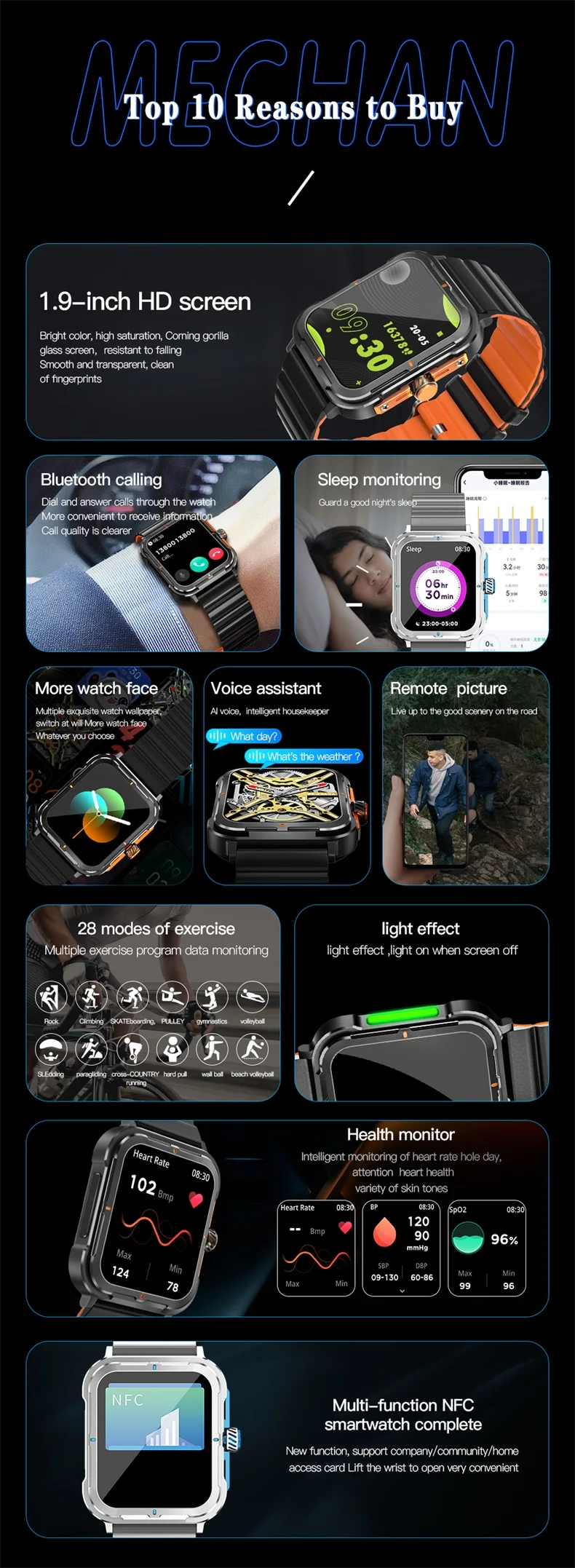 New D09 Smartwatch 1.83-inch IPS Screen Heart Rate Sleep Monitor Music Play BT Call Outdoor Sports Smartwatch D09 (21).jpg