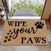 WIPE YOUR PAWS Pet Paw Prints