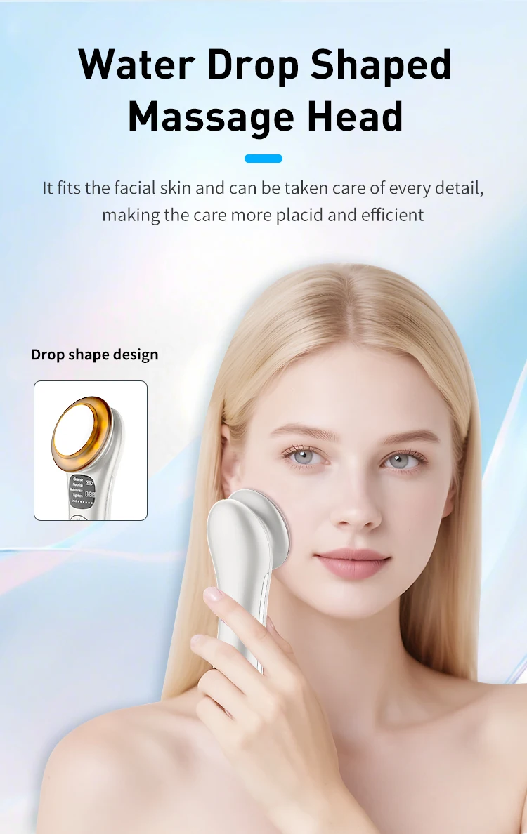 Microcurrent Devices Galvanic Skin Care Facial Machine Hand-held ABS ...