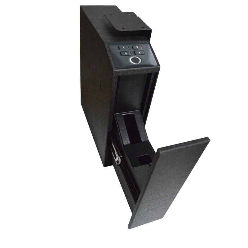 Automatic Pulling And Hanging Gun Box Hidden Safes For Home Biometric