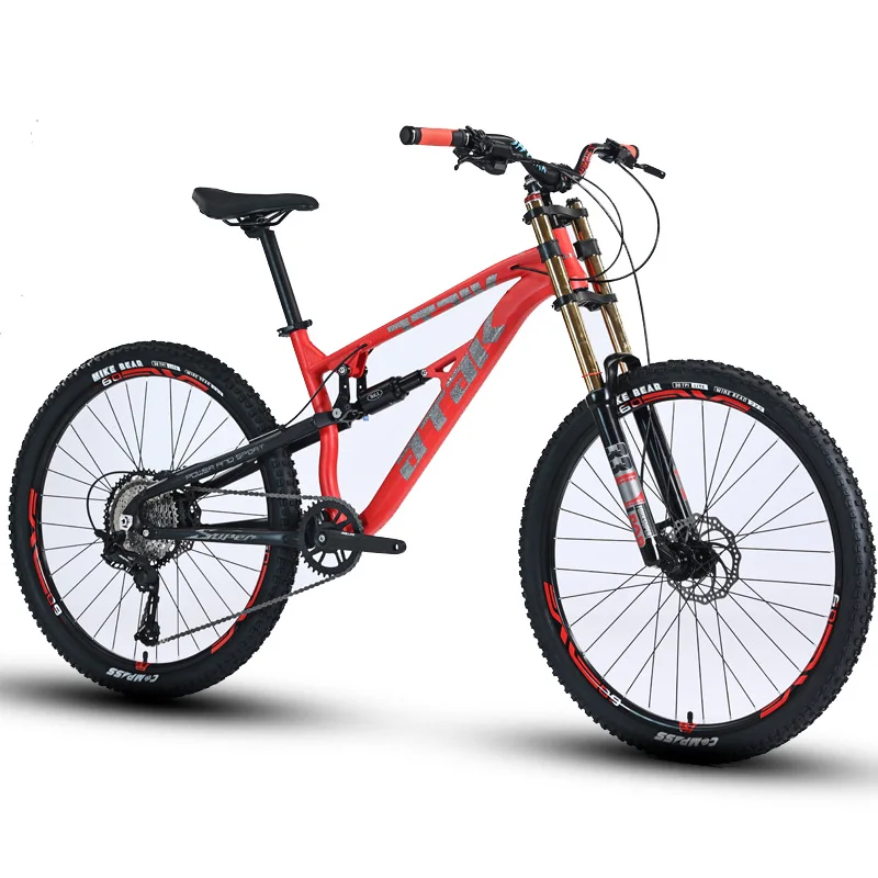 Aluminium volledig dubbele vering, complete MTB 27.5 inch plus 29 inch mountainbike