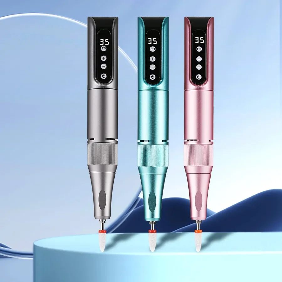 Duofu Professional High Power Gel Remover Pen Electric Nail Drill for Salon-Grade