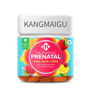 OEM Private Label Vegan Vitamins Gummy Supplements With Zinc Prenatal Multivitamin Gummies For Women With Folic Acid