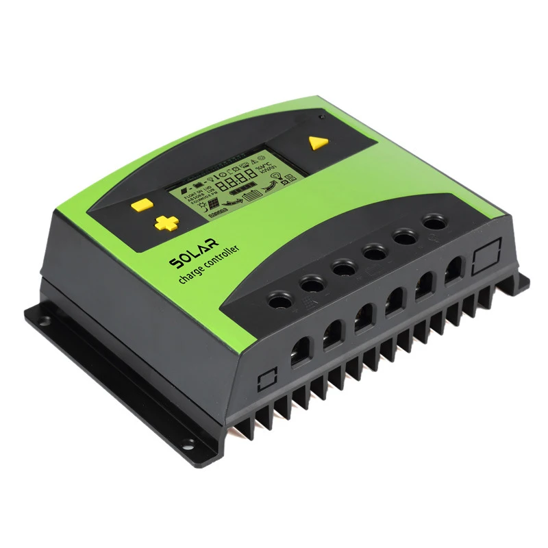 Régulateur Solaire Y&H 20A - 12V/24V Auto | Double USB | LCD | Pour Batterie Plomb | Protection Complète