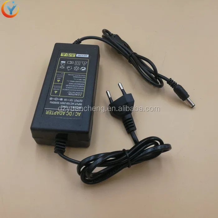 
AC/DC адаптер 12 В 6A адаптер питания трансформатор с аэрозольной системой охлаждения туман для стерилизации стенд для дым-машины Сад распыления воды 