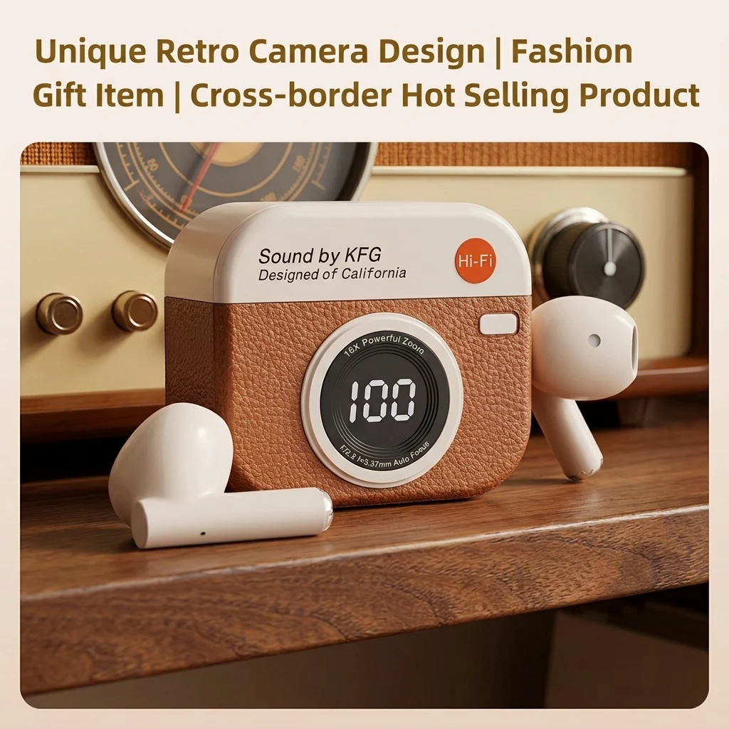 B2B Retro Wireless In-Ear Headset High Quality Sports TWS Earbuds Gear Noise Reduction H aperçu 3