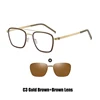 Lentille Gold Brown + Brwon