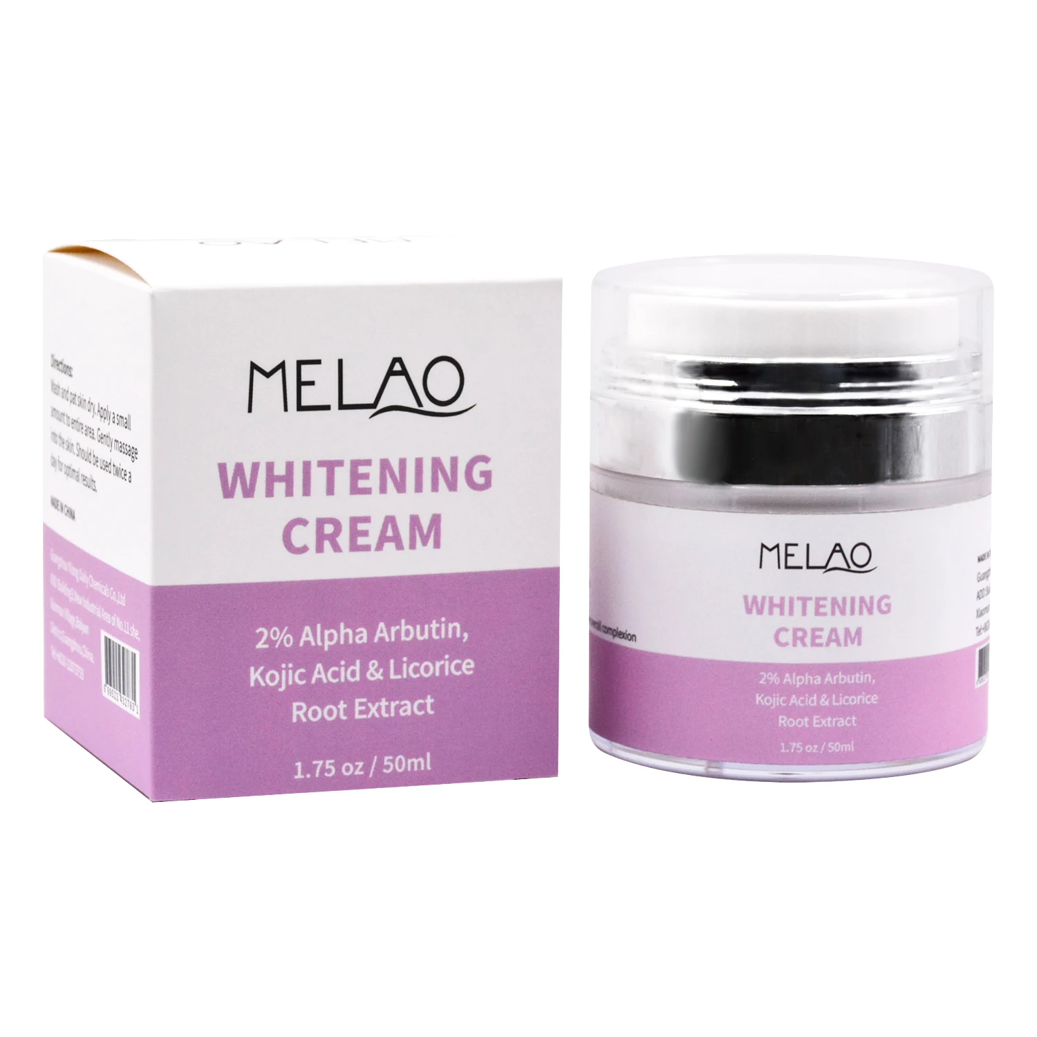 Melao 50ml Whitening Cream - Effective Face Whitening Formula for
