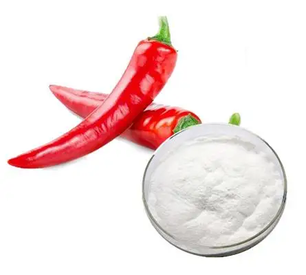 High Purity Raw Material  Capsicum Extract Powder Synthetic Capsaicin Powder Pure Capsaicin